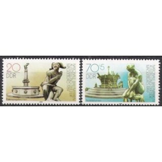 DDR Nr.3265/66 ** Briefmarkenausstellung 1989, postfrisch