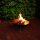 Feuerschale, Terrassen Feuer Willy, Gartenfeuer mit Untergestell aus Eisen 60 cm