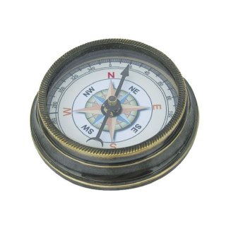 Kompass, Tischkompass, Maritimer Kartentisch Kompass im...