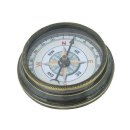 Kompass, Tischkompass, Maritimer Kartentisch Kompass im Altmessinggehäuse