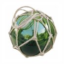Fischernetz Kugel, Fischerkugel aus Glas im Netz,...