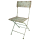 Gartenstuhl, Stuhl im Industriedesign, Retro Balkonstuhl, Bistro Stuhl aus Eisen