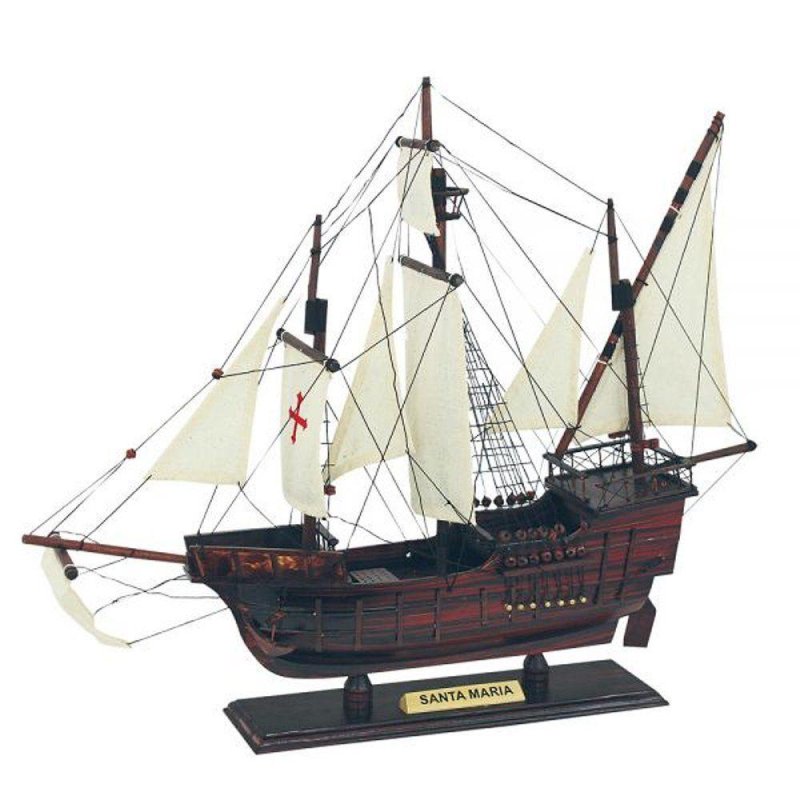 Karavelle Santa Maria, Modell Segelschiff, Flaggschiff von Kolumbus