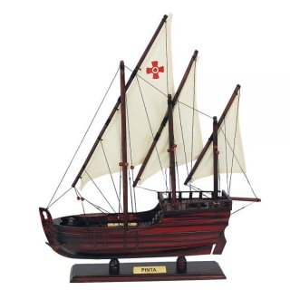 Karavelle "Pinta", Historisches Modell Segelschiff, Begleitschiff von Kolumbus