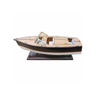 Sportboot, Italienisches Modell Rennboot Triple Cockpit, Gardasee Boot