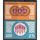 DDR Nr.1278/79 ** Friedensfahrt 1967, postfrisch