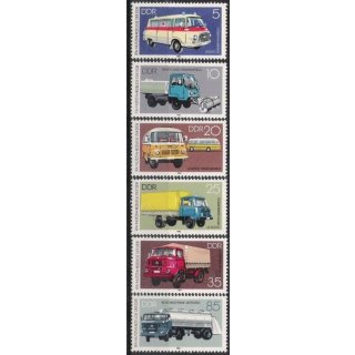 DDR Nr.2744/49 ** IFA Fahrzeuge 1982, postfrisch