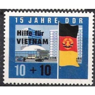 DDR Nr.1125 ** Hilfe für Vietnam 1965, postfrisch