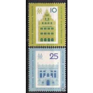DDR Nr.843/44 ** Herbstmesse 1961, postfrisch
