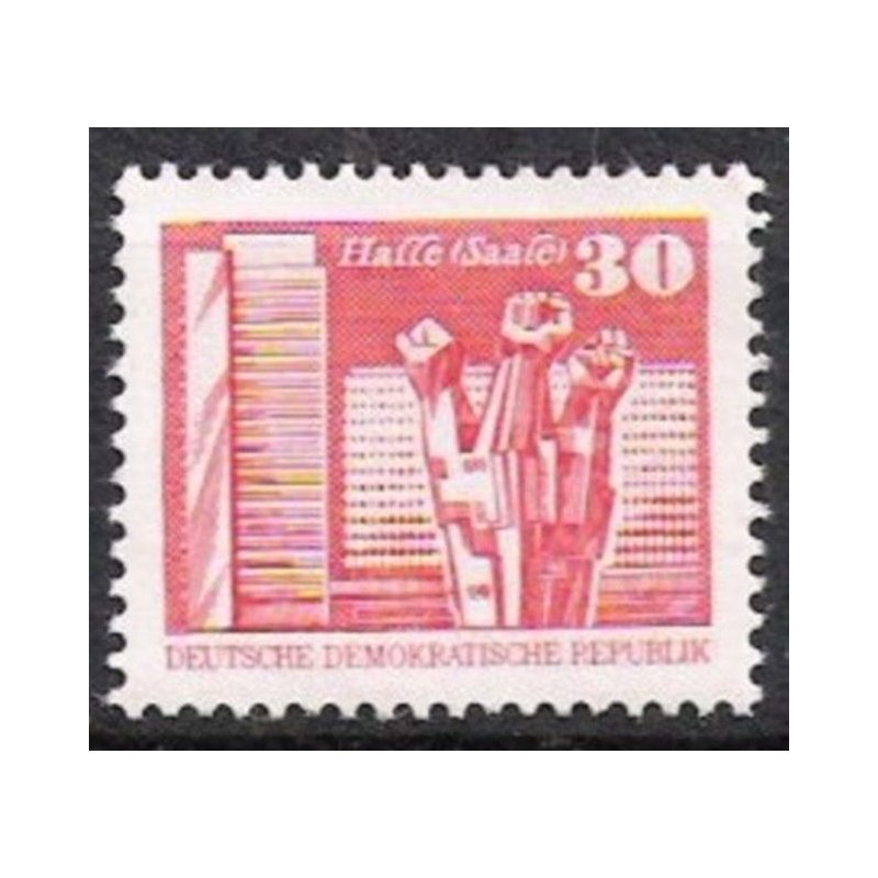 DDR Nr.2588 ** Freimarke Aufbau Klein 1981, postfrisch