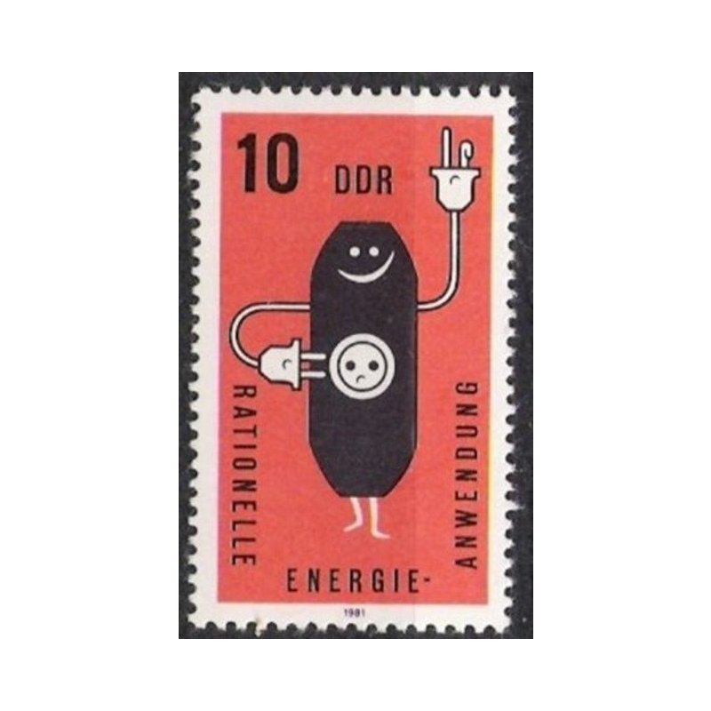 DDR Nr.2601 ** Rationelle Energieanwendung 1981, postfrisch