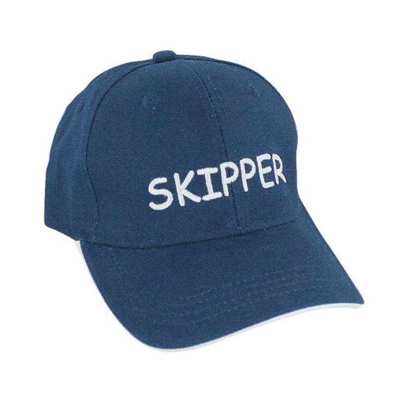 Navy Cap, Baseball Cap, Kapitäns Kappe, Mütze, Skipper, Blau