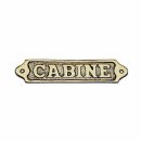 Türschild "Cabine", Maritimes Kabinen,...