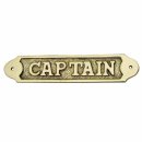 Türschild "Captain", Maritimes Kabinen,...