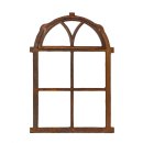 Eisenfenster, Gusseisen Fenster, antikes Stallfenster mit...