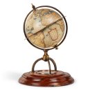 Erdglobus mit Kompass, Historischer Terrestrial Globus, Tischglobus