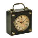 Englische Reiseuhr, Victoriansche Carriage Clock mit Weltzeitzonen, Uhr