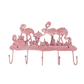 Flamingo Hakenleiste, Wandhaken, Garderobenhaken, Flamingo Haken, Handtuchhalter