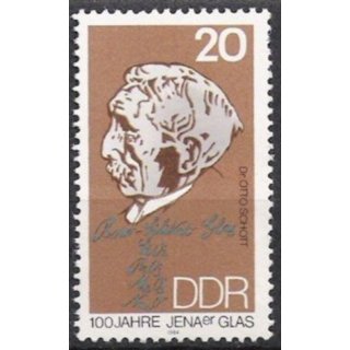 DDR Nr.2848 ** 100 Jahre Jenaer Glas 1984, postfrisch