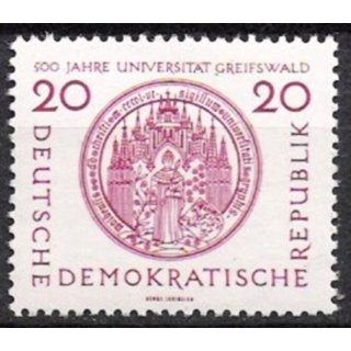DDR Nr.543 ** UNI Greifswald 1956, postfrisch