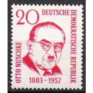 DDR Nr.671 ** Otto Nuschke 1958, postfrisch