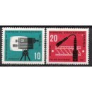 DDR Nr.861/62 ** Tag der Briefmarke 1961, postfrisch